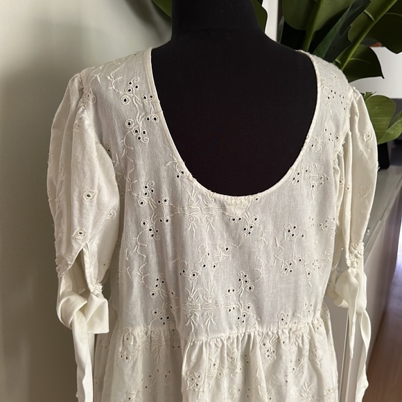 Sunday Best by Aritzia - Oregold Dress - Ivory - Size L - Picture 9 of 11